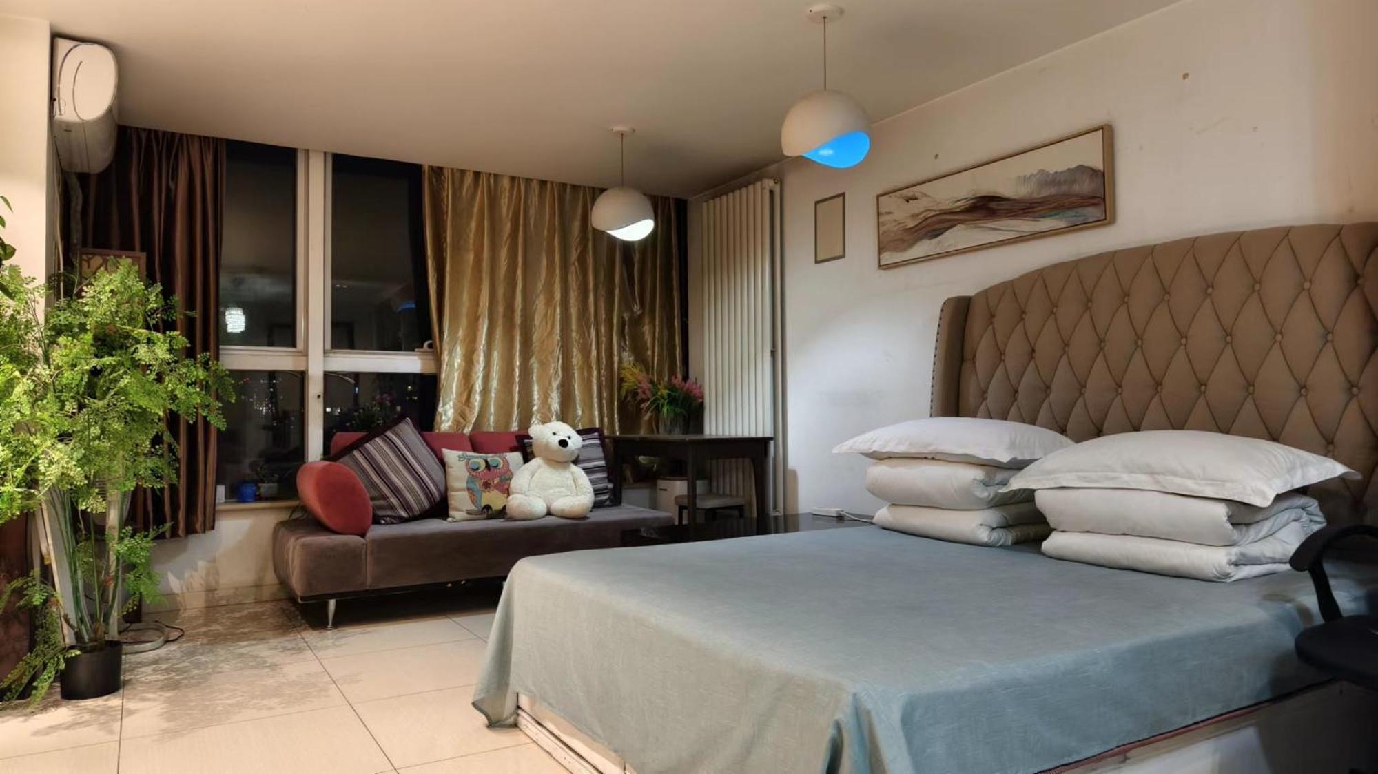 Chaoyang Joy City Hardcover Apartment Beijing Exterior photo
