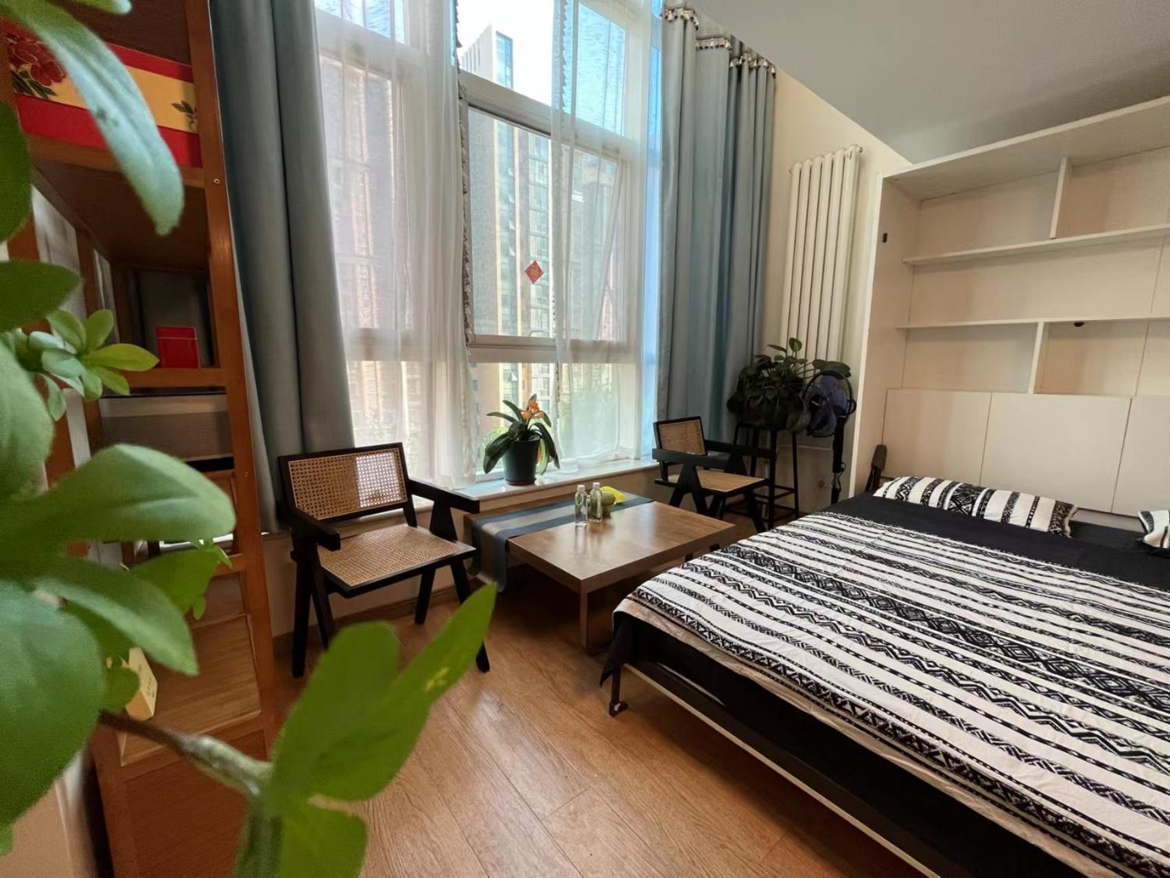 Chaoyang Joy City Hardcover Apartment Beijing Exterior photo