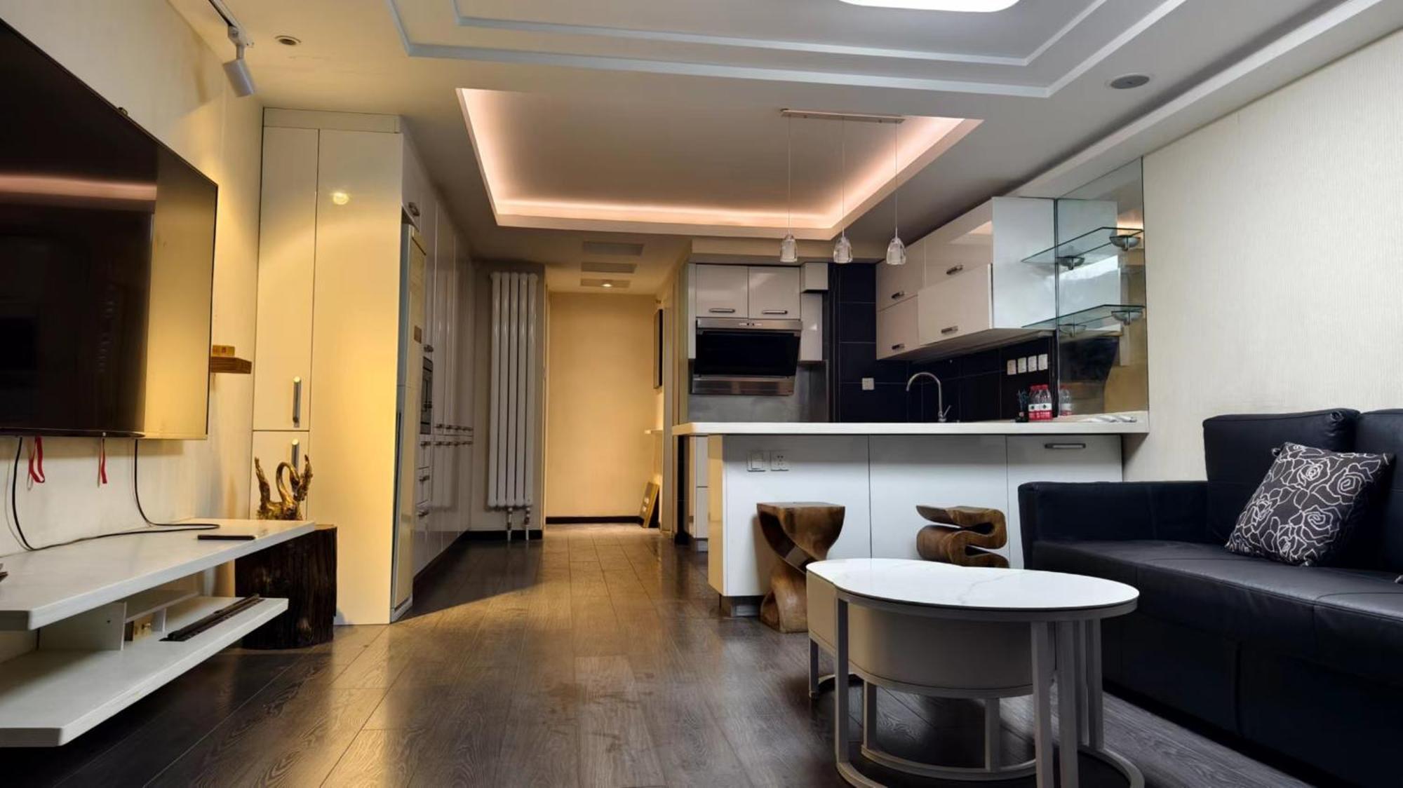 Chaoyang Joy City Hardcover Apartment Beijing Exterior photo